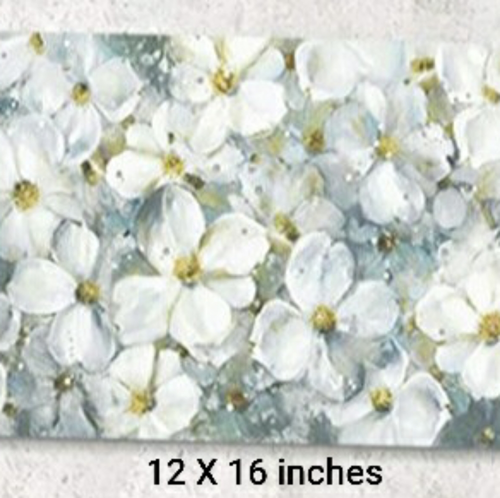 Beautiful Canvas Flower Picture